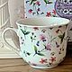 Чашка с большим объёмом  450 мл. Англия. Чайные пары. Vintage_shop. Интернет-магазин Ярмарка Мастеров.  Фото №2