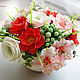 Order A bouquet of polymer clay 'Viva'. Mozza-Flowers. Livemaster. . Bouquets Фото №3