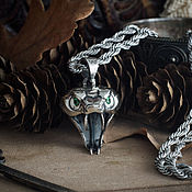 Украшения handmade. Livemaster - original item Snake Pendant. The Medallion Of The Witcher. The Witcher silver silver. Handmade.