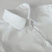 Женская рубашка с косой застежкой с текстом из хлопка