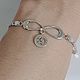 Order Infinity Charm Bracelet pendant '9' made of 925 silver. marusjy. Livemaster. . Chain bracelet Фото №3