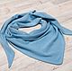 Blue sky scarf made of 100% Merino, Scarves and snoods, St. Petersburg,  Фото №1