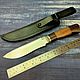 Knife handmade Hunter, forged steel 95h18. Knives. mens-steel. Online shopping on My Livemaster.  Фото №2
