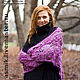 Shawl crochet 'the Smell of lilacs'. Shawls. asmik (asmik). My Livemaster. Фото №5