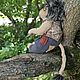 Заказать Тедди лев с чёрной гривой. Мастерская игрушек WHISPERWOOD. Ярмарка Мастеров. . Тедди Зверята Фото №3