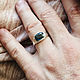 Vedic silver ring with Blue Sapphire (3,89 ct)handmade. Rings. Bauroom - vedic jewelry & gemstones (bauroom). My Livemaster. Фото №4