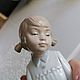 Винтаж: Nao Lladro статуэтка девочка с куклой фарфор Испания. Статуэтки винтажные. Commodele. Ярмарка Мастеров.  Фото №8