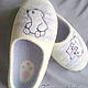 felted Slippers Umka women's felted Slippers. Slippers. Komarova Galina rusvoilok. Online shopping on My Livemaster.  Фото №2