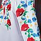 Women's embroidered blouse 'Field bouquet' ZHR3-242. Blouses. babushkin-komod. My Livemaster. Фото №4