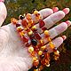 Amber beads Colored amber beads gift girl woman March 8. Beads2. BalticAmberJewelryRu Tatyana. Online shopping on My Livemaster.  Фото №2
