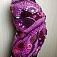 Shawl crocheted ' lilac '. Shawls. asmik (asmik). Online shopping on My Livemaster.  Фото №2