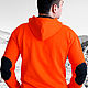 Tiger hoodie, original men's orange hoodie. Sweatshirts for men. Lara (EnigmaStyle). My Livemaster. Фото №4
