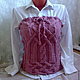 Snood,vest, cowl-bonnet, a warm Snood, vest-corset, skirt, knit Snood, handmade Snood with braids,hand knitting
