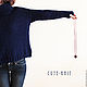 Women's sweater knitted blue mohair. Sweaters. CUTE-KNIT by Nata Onipchenko. My Livemaster. Фото №5