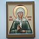 The icon of the Holy Matrona of Moscow (handwritten), Icons, Vyazniki,  Фото №1