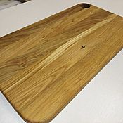 Посуда handmade. Livemaster - original item Cutting board wooden oak 45h25h2. Handmade.