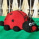 Pincushion ladybug. Stuffed Toys. Mister-sharik. Online shopping on My Livemaster.  Фото №2