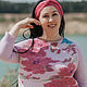 Felted sweater 'Pink poppy', Sweatshirts, Moscow,  Фото №1