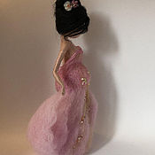 Куклы и игрушки handmade. Livemaster - original item Needle felted pregnant doll. Handmade.