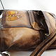 Leather backpack with engraving to order. Backpacks. Innela- авторские кожаные сумки на заказ.. My Livemaster. Фото №6
