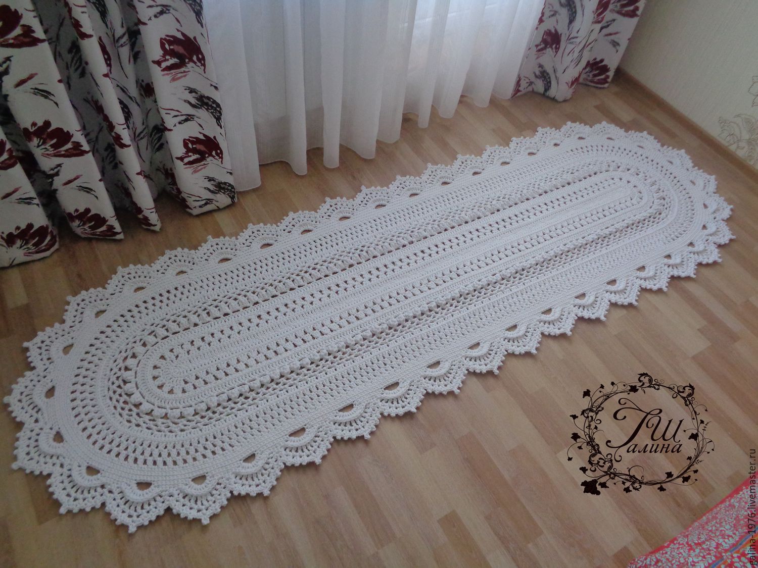 Cotton knitted track 'Intrigue', Carpets, Voronezh,  Фото №1