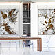 Абстрактный диптих  2 по 100х70 см "SHINING MARBLE", Картины, Екатеринбург,  Фото №1