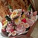 Зефирный букет. Съедобные букеты. Zefirotoli. Ярмарка Мастеров.  Фото №6