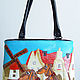 Leather bag ' Couple in the Netherlands', Classic Bag, Belgorod,  Фото №1