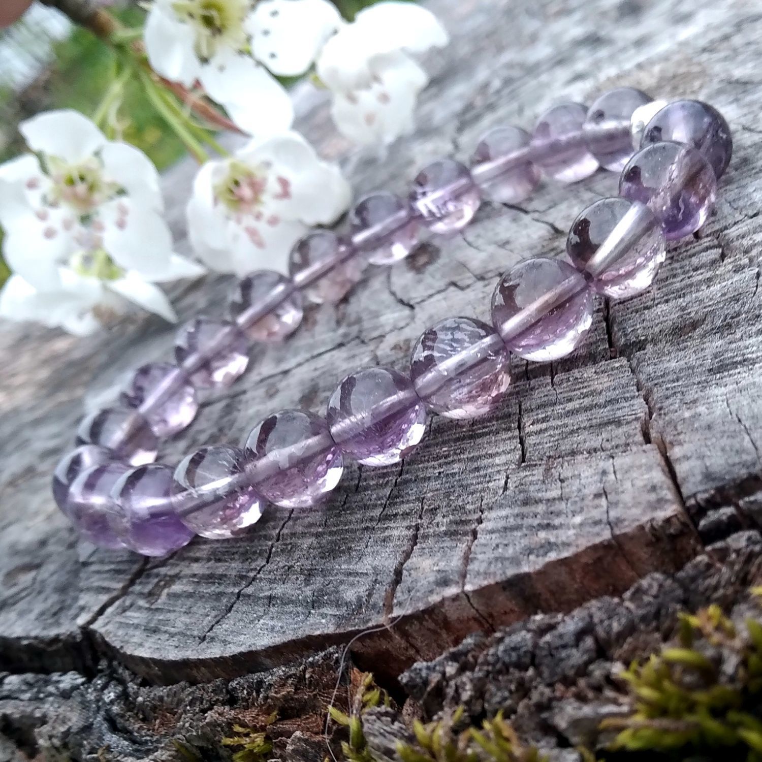 Браслет с розовым турмалином. Серебро 925 пробы. Турмалин рубеллит ...