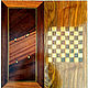 Backgammon-checkers, made of different types of wood, handmade, Backgammon and checkers, St. Petersburg,  Фото №1