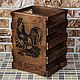 Box for kitchen 'long Cock crowed', Storage Box, ,  Фото №1