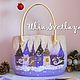 Felted bag 'Winter Fairy Tale' Lavender dream, Classic Bag, Zaporozhye,  Фото №1