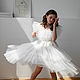 Платье из фатина. Платье. Atelier Mademoiselle. Ярмарка Мастеров.  Фото №4