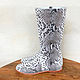 Boots made from Python ELIA. High Boots. Exotic Workshop Python Fashion. My Livemaster. Фото №4