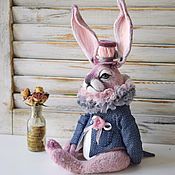 Куклы и игрушки handmade. Livemaster - original item Teddy rabbit Alfie.. Handmade.