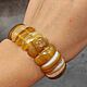 Order Bracelet natural yellow agate with a cut. naturalkavni. Livemaster. . Bead bracelet Фото №3