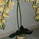 Орхидея -фаленопсис интерьерная композиция (имитация живой орхидеи ), Вазы, Улан-Удэ,  Фото №1