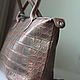 Классическая сумка из кожи крокодила. Классическая сумка. Chic bags. Ярмарка Мастеров.  Фото №8