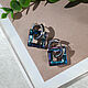 Серьги конструкторы #3 кристаллы Swarovski квадрат. Серьги классические. Украшения Darya_your_jewelry. Ярмарка Мастеров.  Фото №4