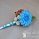 Boutonniere with Dahlia, roses and brunia, Boutonnieres, Smolensk,  Фото №1