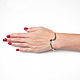 Bracelet metal silver 'Wave' fashion bracelet. Hard bracelet. Irina Moro. Online shopping on My Livemaster.  Фото №2