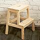 Order Set: 2 chairs - bookcases, ladder, stool -ladder, step, stepladder. WoodHistory WorkShop. Livemaster. . Chairs Фото №3