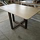 Table made of solid oak 800h1400 mm, Tables, Moscow,  Фото №1