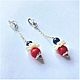 Classic earrings: Berry pendants. Earrings. Author's handmade jewelry (Mirabel). My Livemaster. Фото №4