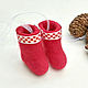 Order Christmas Souvenirs: red mini boots. snezhana-snezhina (snezhanap). Livemaster. . Christmas gifts Фото №3