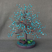 Цветы и флористика handmade. Livemaster - original item Tree turquoise. Handmade.