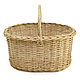 Large wicker picnic basket. basket of vines. Art.50001, Basket, Tomsk,  Фото №1