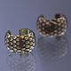 Kaffy: Titanium cuff scales, Cuff Earrings, Moscow,  Фото №1