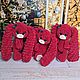  Зайка, Малиновая зайка, Маленькая зайка. Мягкие игрушки. Toys-by-panda. Ярмарка Мастеров.  Фото №4