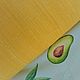 Fabric cotton percale Avocados, w.220 cm. Fabric. pr-lavochka. My Livemaster. Фото №5